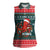 Merry Octomas Christmas Women Sleeveless Polo Shirt Xmas Holiday Patterns - Wonder Print Shop