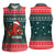 Merry Octomas Christmas Women Sleeveless Polo Shirt Xmas Holiday Patterns - Wonder Print Shop