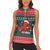 Merry Octomas Christmas Women Sleeveless Polo Shirt Xmas Holiday Patterns - Wonder Print Shop