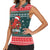 Merry Octomas Christmas Women Sleeveless Polo Shirt Xmas Holiday Patterns - Wonder Print Shop