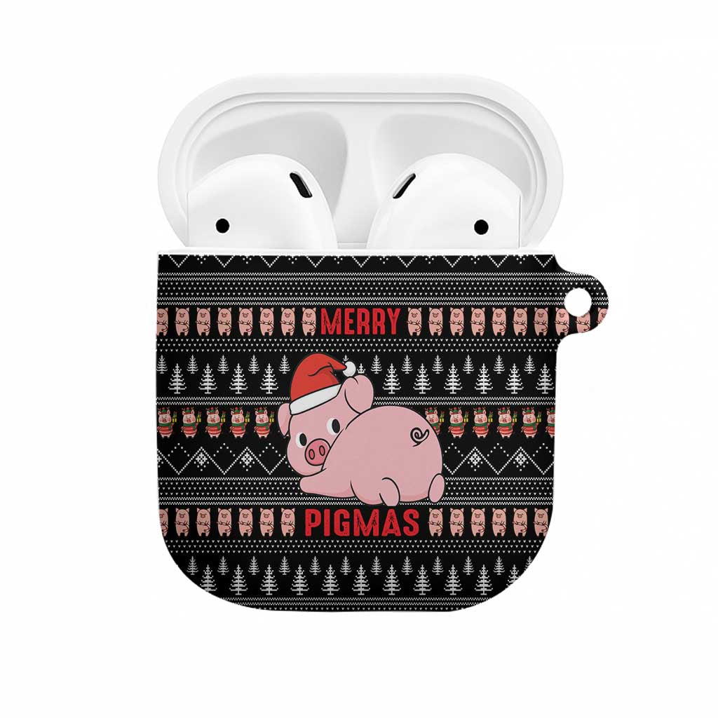Merry Pigmas Christmas AirPods Case Xmas Holiday Patterns - Wonder Print Shop