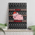 Merry Pigmas Christmas Canvas Wall Art Xmas Holiday Patterns - Wonder Print Shop