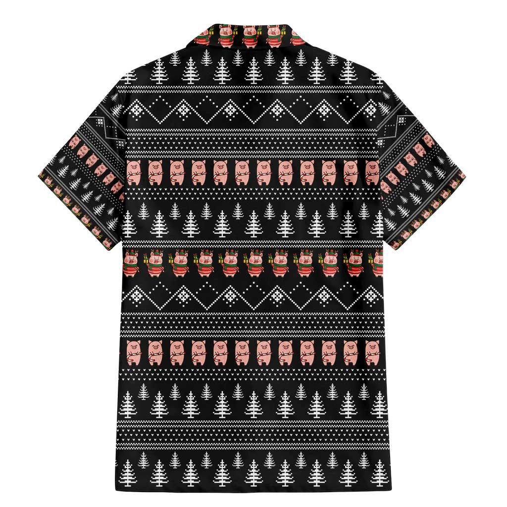 Merry Pigmas Christmas Family Matching Mermaid Dress and Hawaiian Shirt Xmas Holiday Patterns - Wonder Print Shop