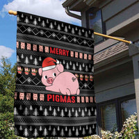 Merry Pigmas Christmas Garden Flag Xmas Holiday Patterns - Wonder Print Shop