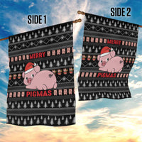 Merry Pigmas Christmas Garden Flag Xmas Holiday Patterns - Wonder Print Shop