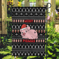 Merry Pigmas Christmas Garden Flag Xmas Holiday Patterns - Wonder Print Shop
