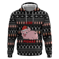 Merry Pigmas Christmas Hoodie Xmas Holiday Patterns - Wonder Print Shop