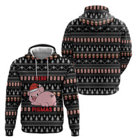 Merry Pigmas Christmas Hoodie Xmas Holiday Patterns - Wonder Print Shop