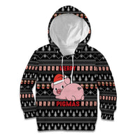 Merry Pigmas Christmas Kid Hoodie Xmas Holiday Patterns - Wonder Print Shop