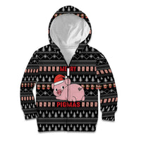 Merry Pigmas Christmas Kid Hoodie Xmas Holiday Patterns - Wonder Print Shop