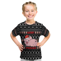 Merry Pigmas Christmas Kid T Shirt Xmas Holiday Patterns - Wonder Print Shop