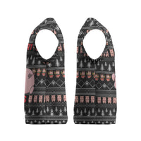 Merry Pigmas Christmas Knitted V-Neck Vest Xmas Holiday Patterns - Wonder Print Shop