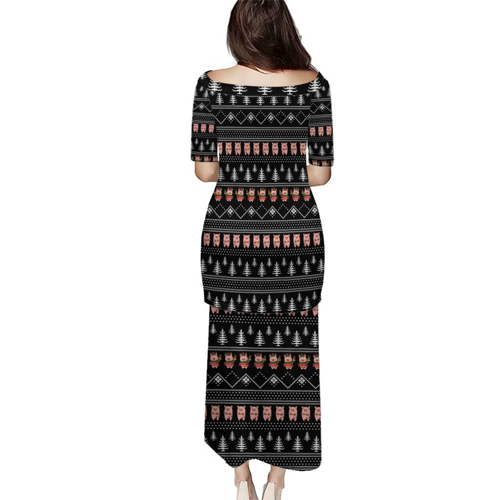 Merry Pigmas Christmas Puletasi Xmas Holiday Patterns - Wonder Print Shop