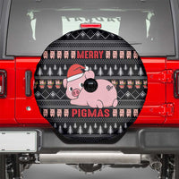 Merry Pigmas Christmas Spare Tire Cover Xmas Holiday Patterns - Wonder Print Shop