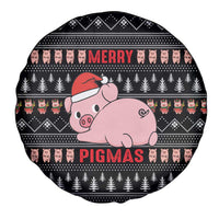 Merry Pigmas Christmas Spare Tire Cover Xmas Holiday Patterns - Wonder Print Shop