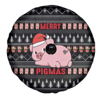 Merry Pigmas Christmas Spare Tire Cover Xmas Holiday Patterns - Wonder Print Shop