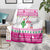 Pink Flamingo Christmas Blanket Xmas Holiday Patterns - Wonder Print Shop