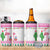 Pink Flamingo Christmas 4 in 1 Can Cooler Tumbler Xmas Holiday Patterns - Wonder Print Shop