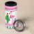 Pink Flamingo Christmas 4 in 1 Can Cooler Tumbler Xmas Holiday Patterns - Wonder Print Shop