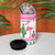 Pink Flamingo Christmas 4 in 1 Can Cooler Tumbler Xmas Holiday Patterns - Wonder Print Shop