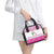 Pink Flamingo Christmas Shoulder Handbag Xmas Holiday Patterns - Wonder Print Shop