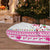 Pink Flamingo Christmas Tree Skirt Xmas Holiday Patterns - Wonder Print Shop