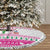 Pink Flamingo Christmas Tree Skirt Xmas Holiday Patterns - Wonder Print Shop