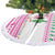 Pink Flamingo Christmas Tree Skirt Xmas Holiday Patterns - Wonder Print Shop