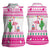 Pink Flamingo Christmas Women Sleeveless Polo Shirt Xmas Holiday Patterns - Wonder Print Shop