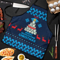 Merry Quarantine Christmas Apron Xmas Holiday Patterns - Wonder Print Shop