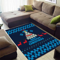 Merry Quarantine Christmas Area Rug Xmas Holiday Patterns - Wonder Print Shop