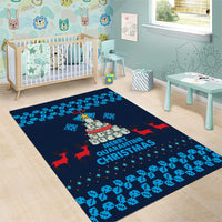Merry Quarantine Christmas Area Rug Xmas Holiday Patterns - Wonder Print Shop