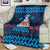Merry Quarantine Christmas Blanket Xmas Holiday Patterns - Wonder Print Shop