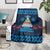 Merry Quarantine Christmas Blanket Xmas Holiday Patterns - Wonder Print Shop