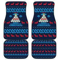 Merry Quarantine Christmas Car Mats Xmas Holiday Patterns - Wonder Print Shop