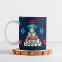 Merry Quarantine Christmas Ceramic Mug Xmas Holiday Patterns - Wonder Print Shop