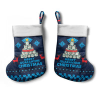 Merry Quarantine Christmas Stocking Xmas Holiday Patterns - Wonder Print Shop