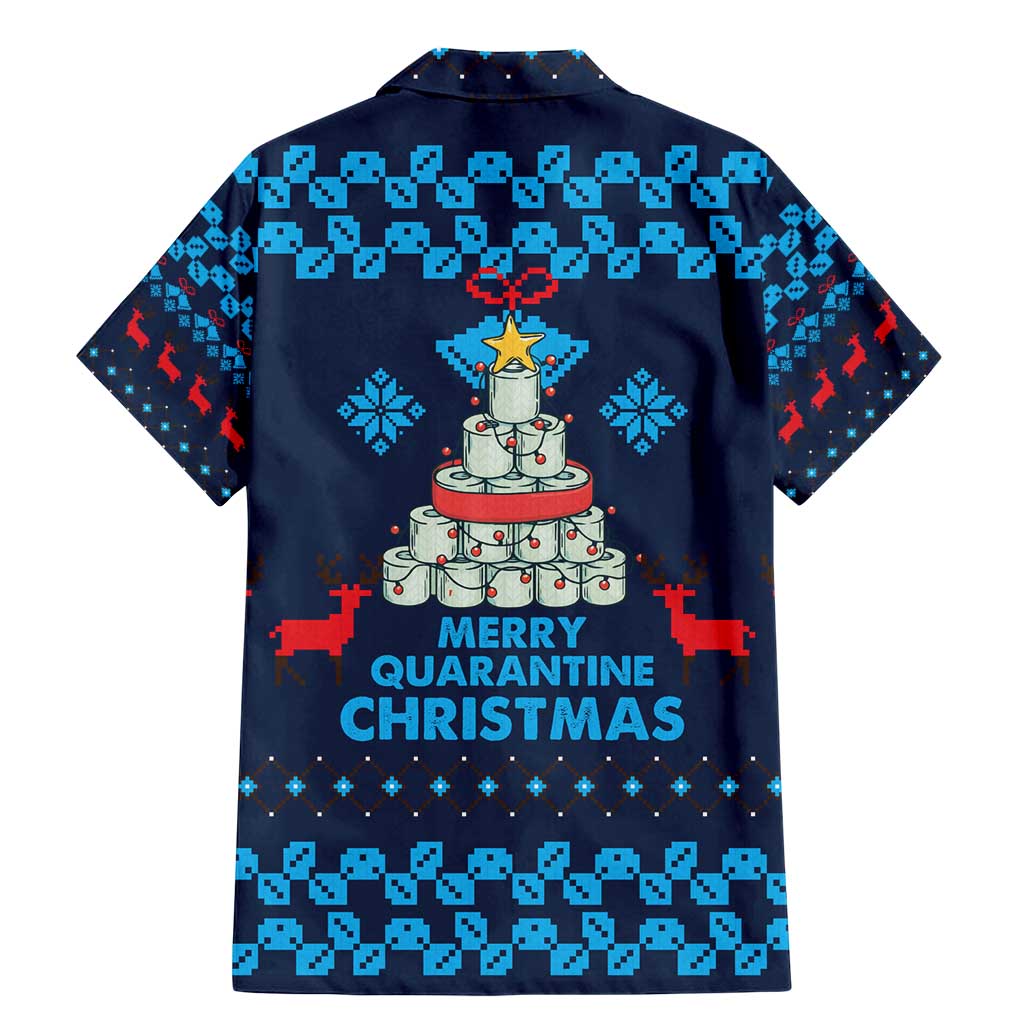 Merry Quarantine Christmas Family Matching Mermaid Dress and Hawaiian Shirt Xmas Holiday Patterns - Wonder Print Shop