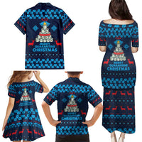 Merry Quarantine Christmas Family Matching Puletasi and Hawaiian Shirt Xmas Holiday Patterns - Wonder Print Shop