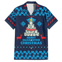 Merry Quarantine Christmas Family Matching Puletasi and Hawaiian Shirt Xmas Holiday Patterns - Wonder Print Shop