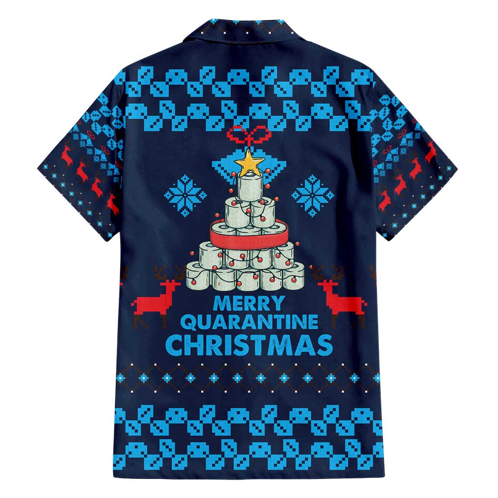 Merry Quarantine Christmas Family Matching Puletasi and Hawaiian Shirt Xmas Holiday Patterns - Wonder Print Shop