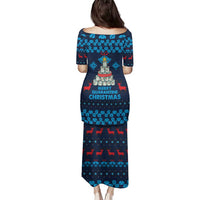 Merry Quarantine Christmas Family Matching Puletasi and Hawaiian Shirt Xmas Holiday Patterns - Wonder Print Shop