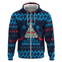 Merry Quarantine Christmas Hoodie Xmas Holiday Patterns - Wonder Print Shop