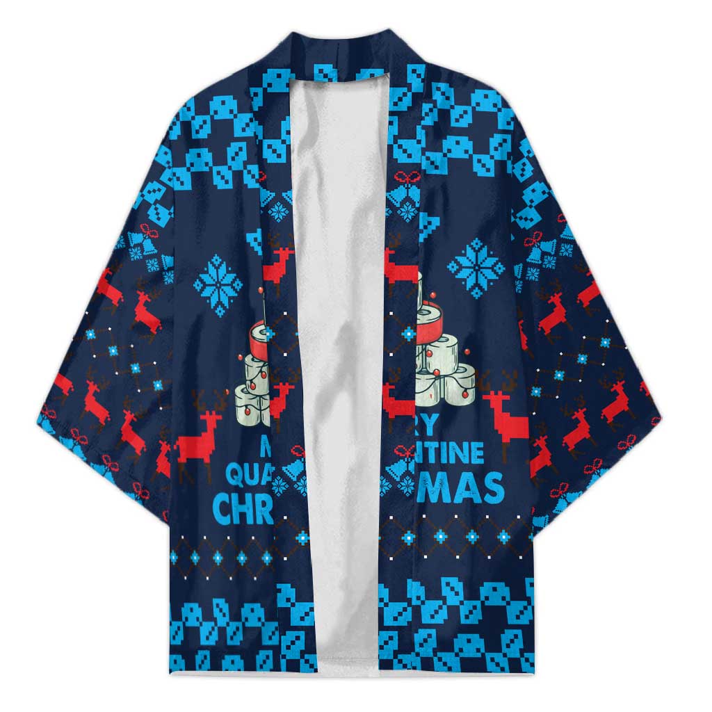 Merry Quarantine Christmas Kimono Xmas Holiday Patterns - Wonder Print Shop
