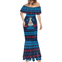 Merry Quarantine Christmas Mermaid Dress Xmas Holiday Patterns - Wonder Print Shop