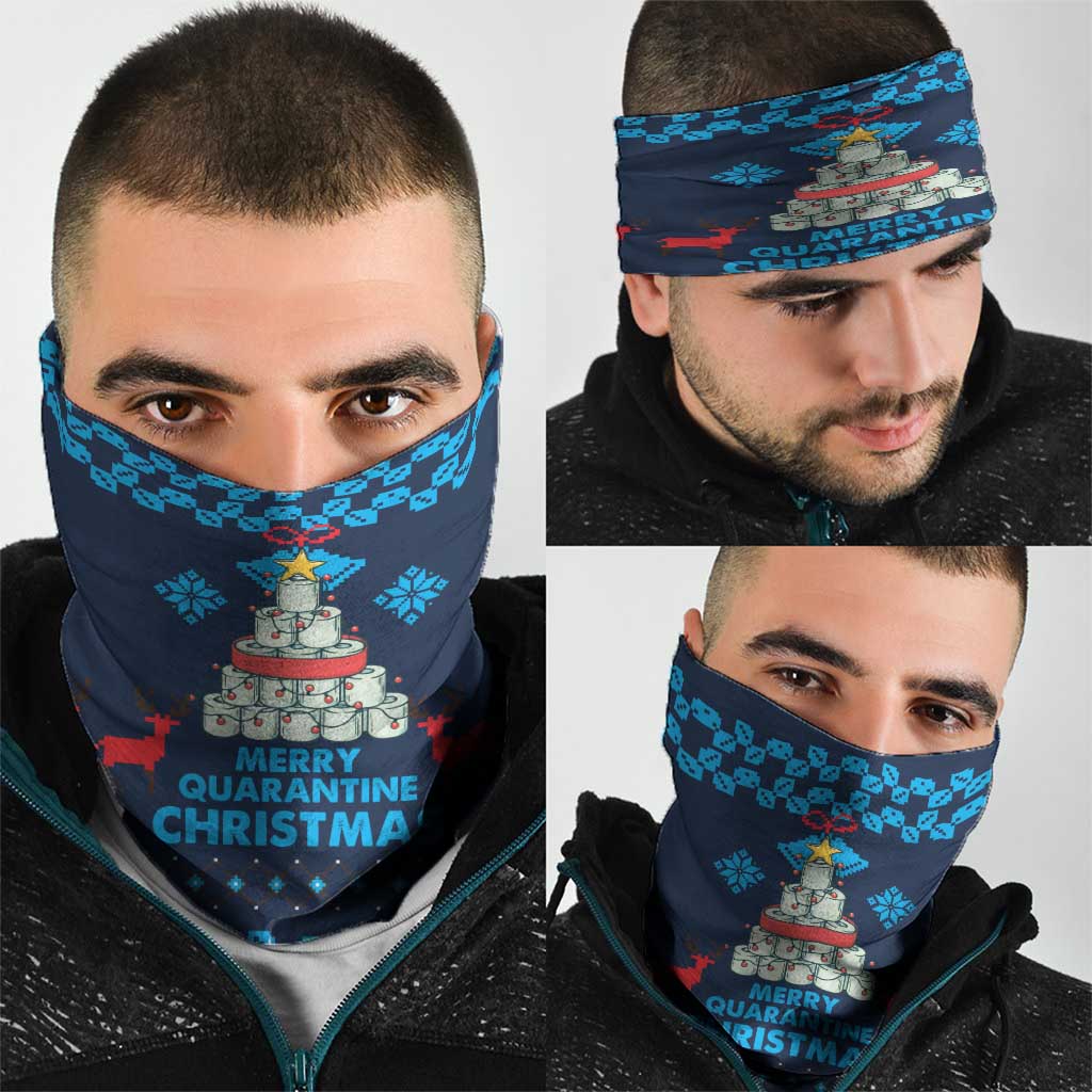 Merry Quarantine Christmas Neck Gaiter Xmas Holiday Patterns - Wonder Print Shop