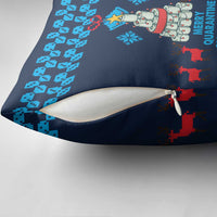 Merry Quarantine Christmas Pillow Cover Xmas Holiday Patterns - Wonder Print Shop