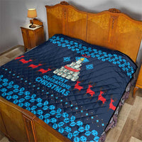 Merry Quarantine Christmas Quilt Xmas Holiday Patterns - Wonder Print Shop