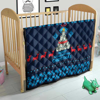 Merry Quarantine Christmas Quilt Xmas Holiday Patterns - Wonder Print Shop