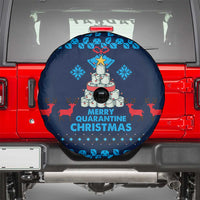 Merry Quarantine Christmas Spare Tire Cover Xmas Holiday Patterns - Wonder Print Shop